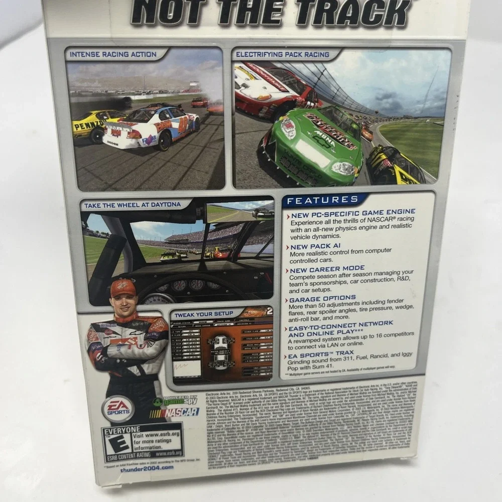 EA Sports NASCAR Thunder 2004 (PC, 2003) - Big Box